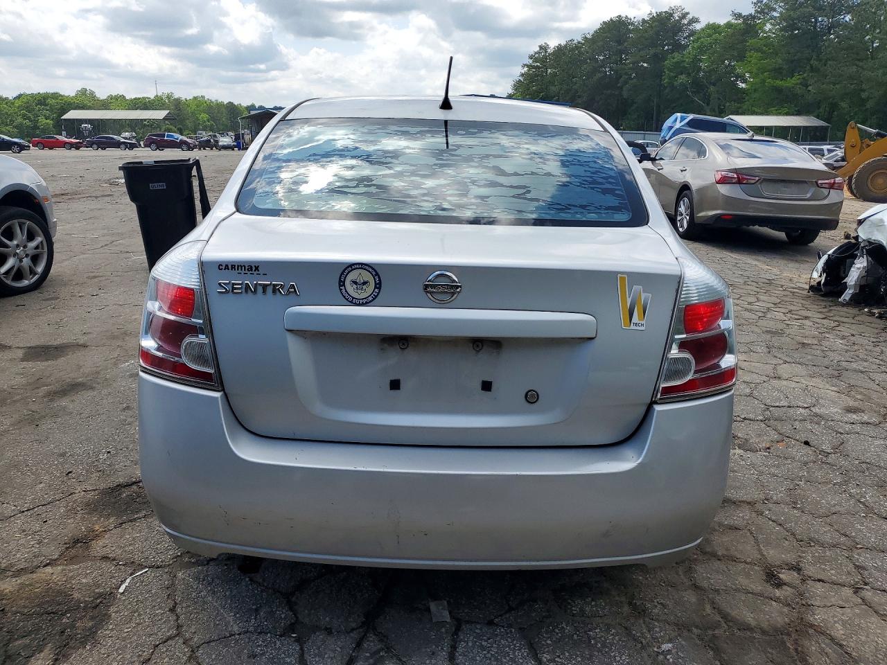 2009 NISS Sentra VIN 3N1AB61E89L698274 photo 6