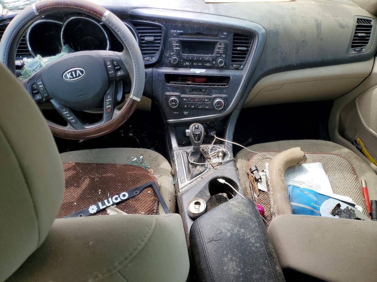 2011 Kia Optima VIN KNAGM4A79B5166557 photo 8