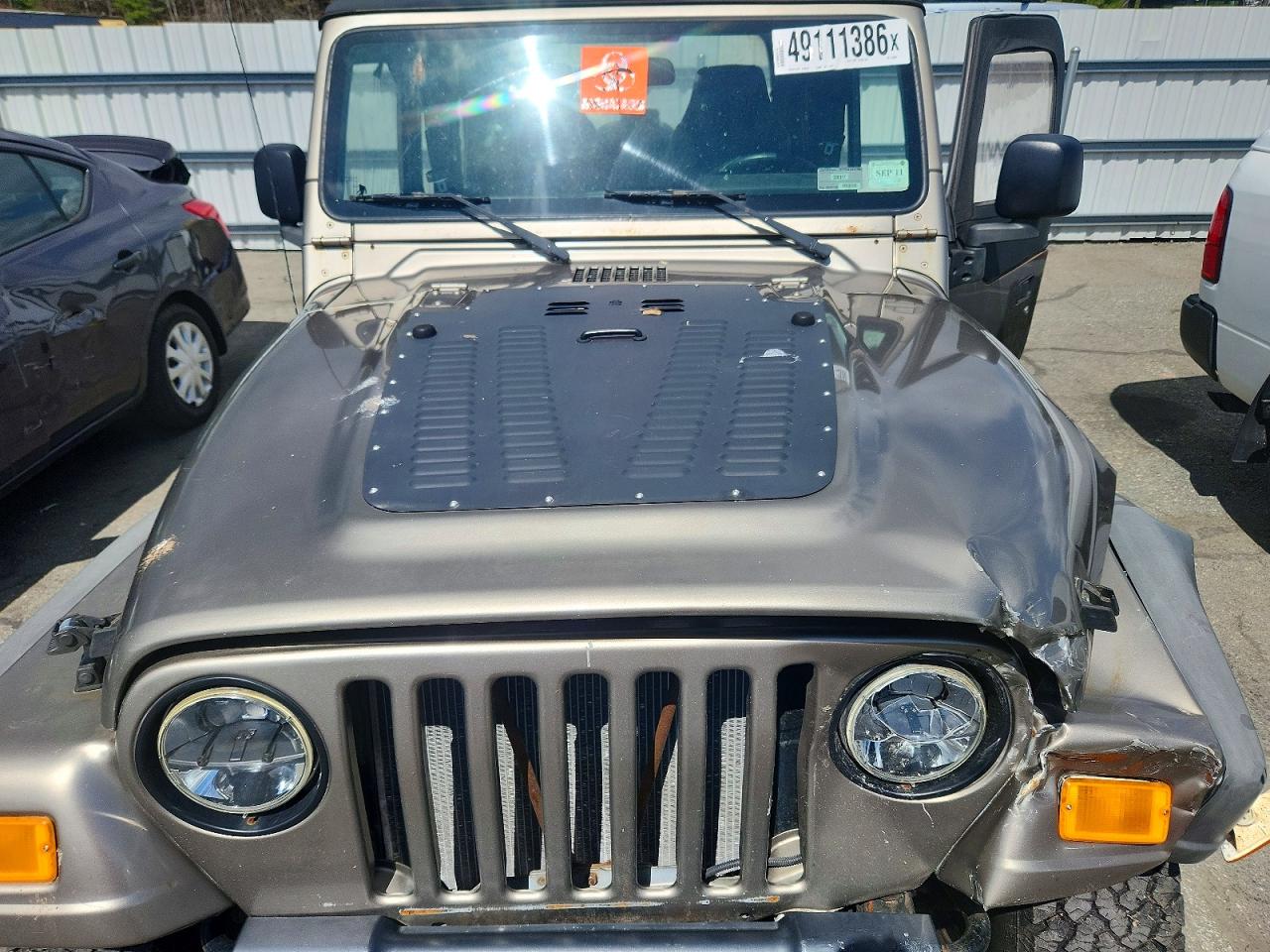 2003 Jeep Wrangler / VIN 1J4FA29123P356888 photo 11