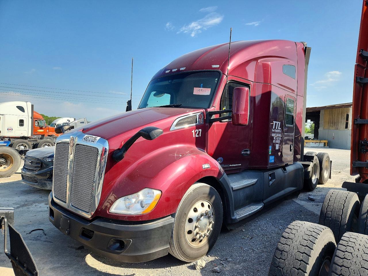 2021 KENWORTH T680 VIN 1XKYDP9X2MJ436644 photo 2