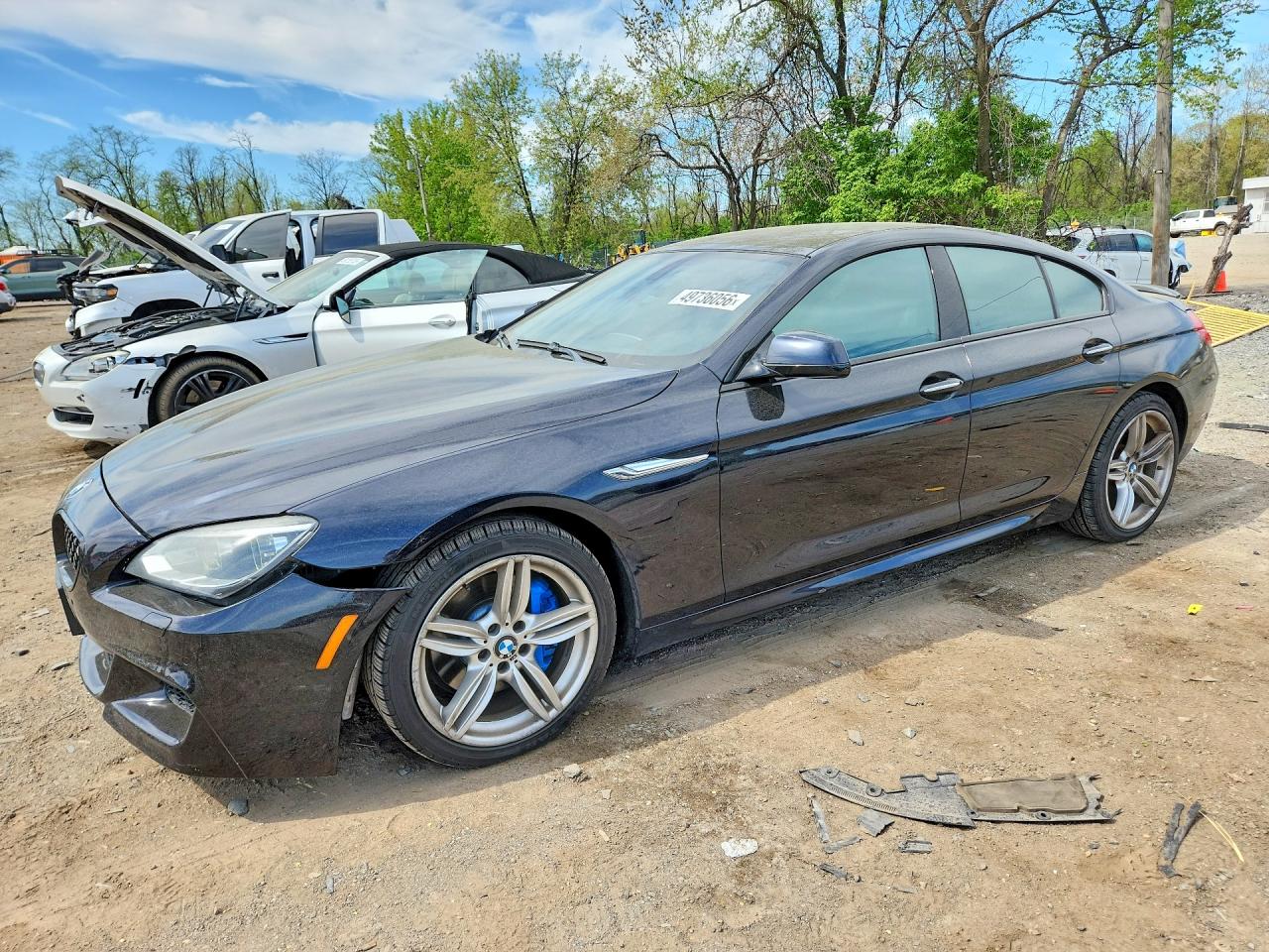2014 BMW 6 series VIN WBA6B8C5XED452643 photo 1