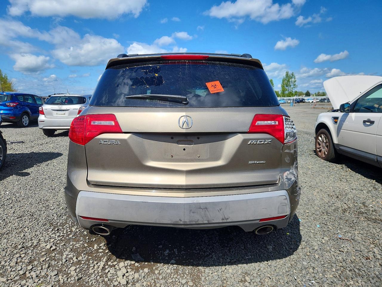 2009 Acura Mdx VIN 2HNYD28299H000526 photo 6