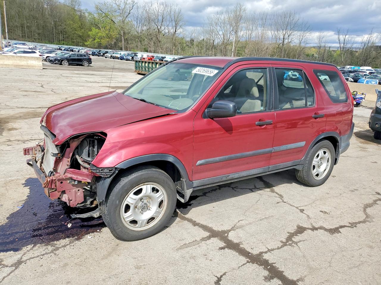 2006 Honda Crv VIN SHSRD785X6U415348 photo 1