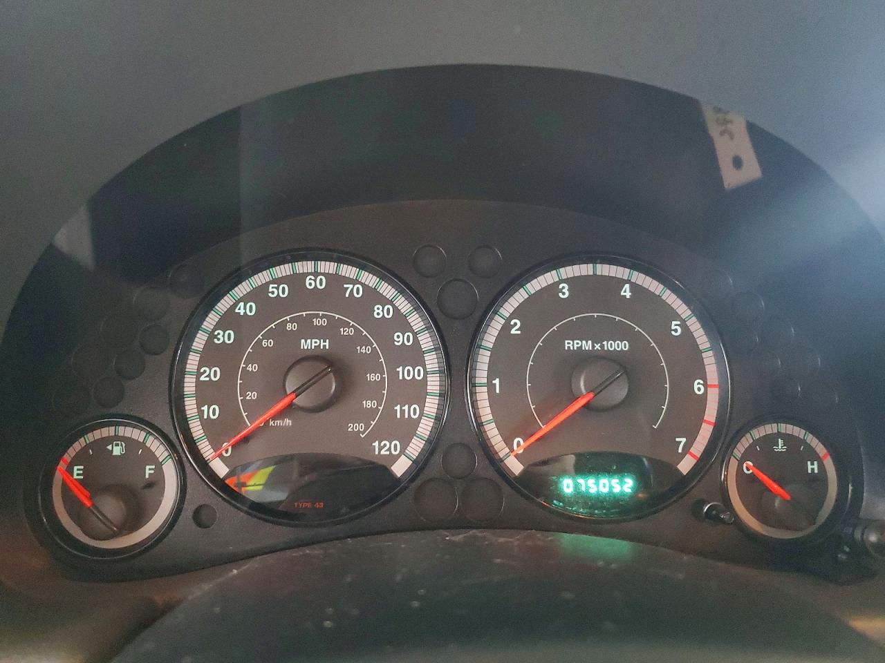 2005 Jeep Liberty VIN 1J4GK48K75W651842 photo 9