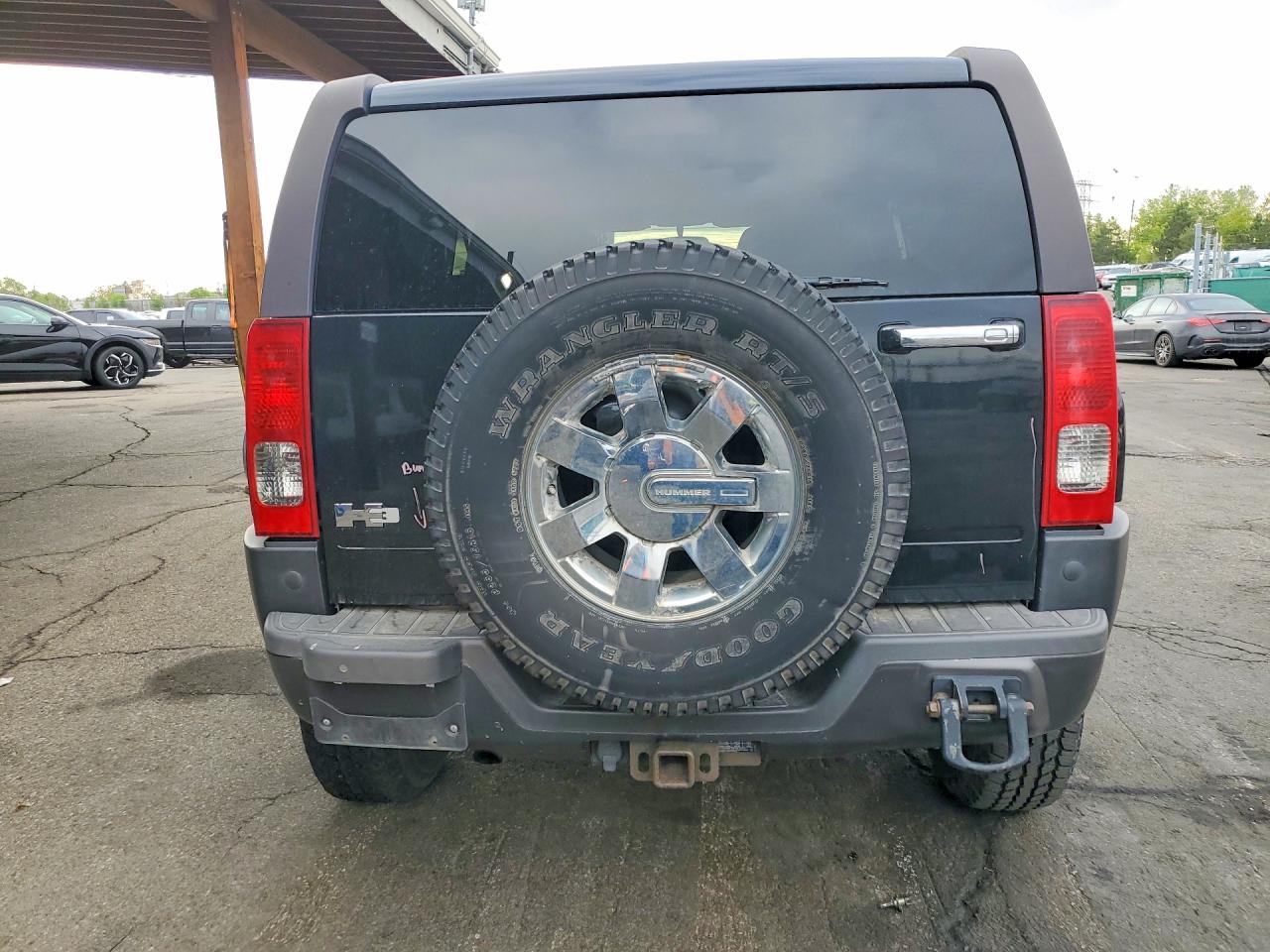 2007 HUMMER H3 VIN 5GTDN13E578217256 photo 6