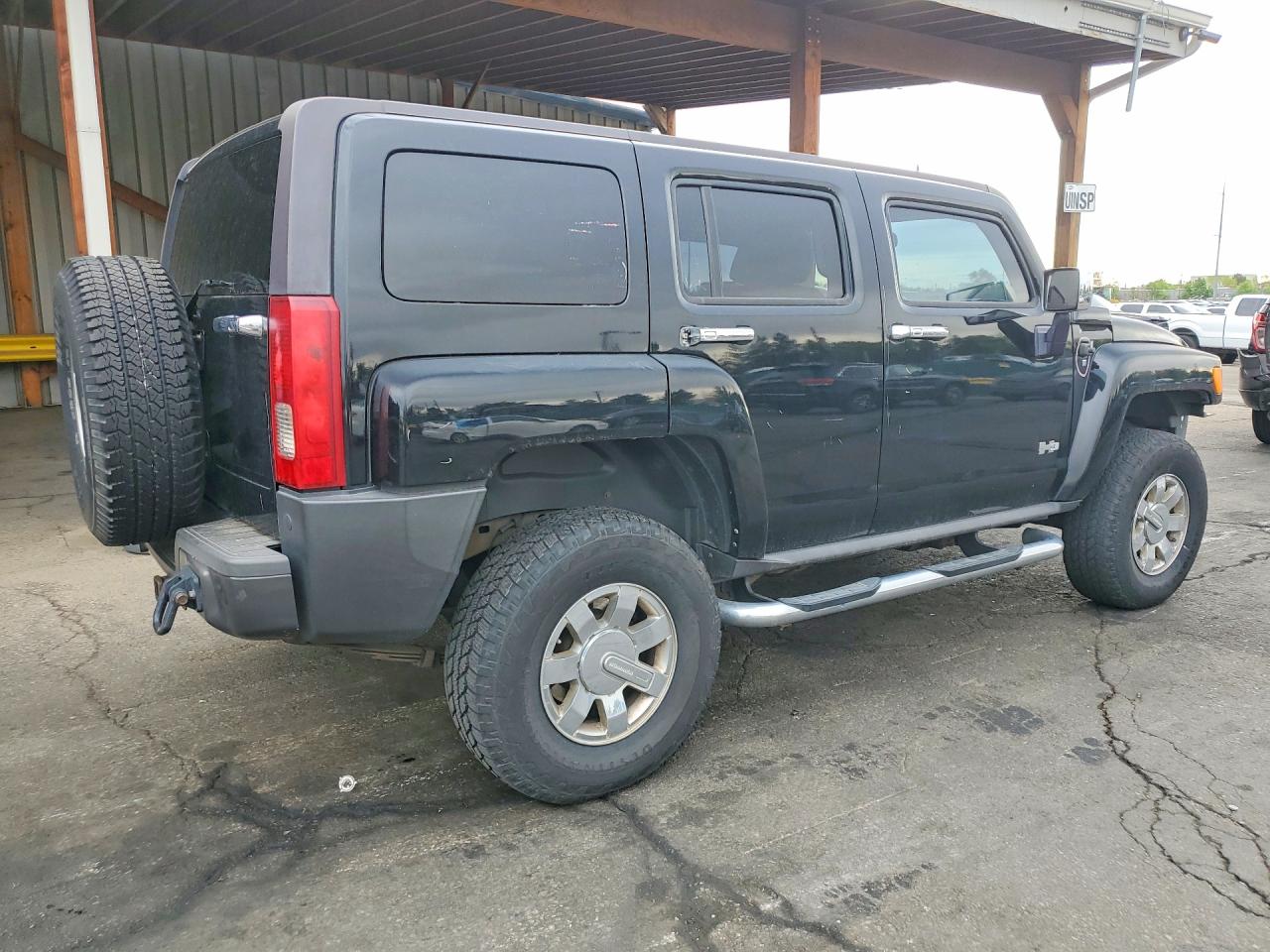 2007 HUMMER H3 VIN 5GTDN13E578217256 photo 3