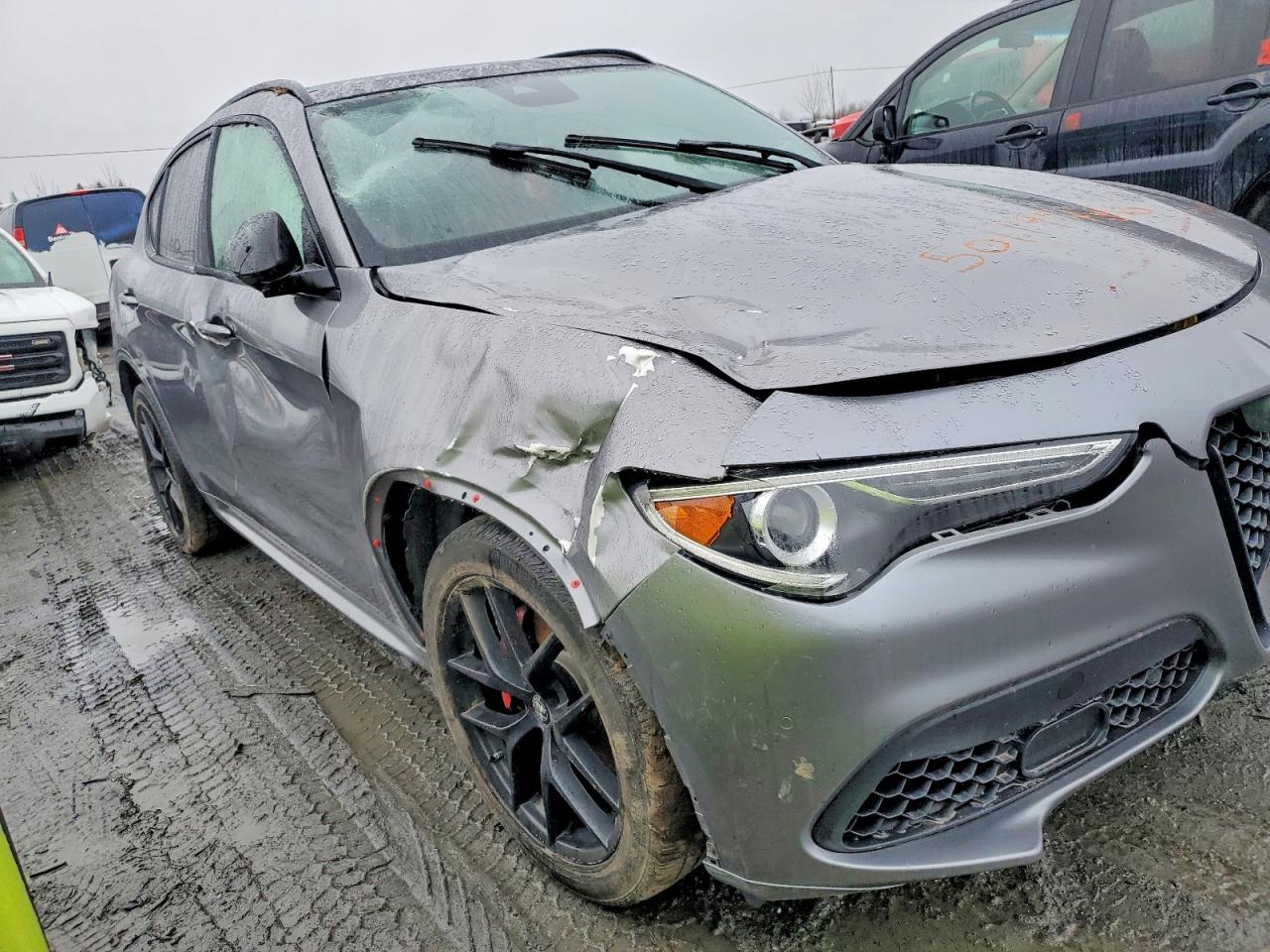 2021 Alfa Stelvio VIN ZASPAKBN0M7D18043 photo 4