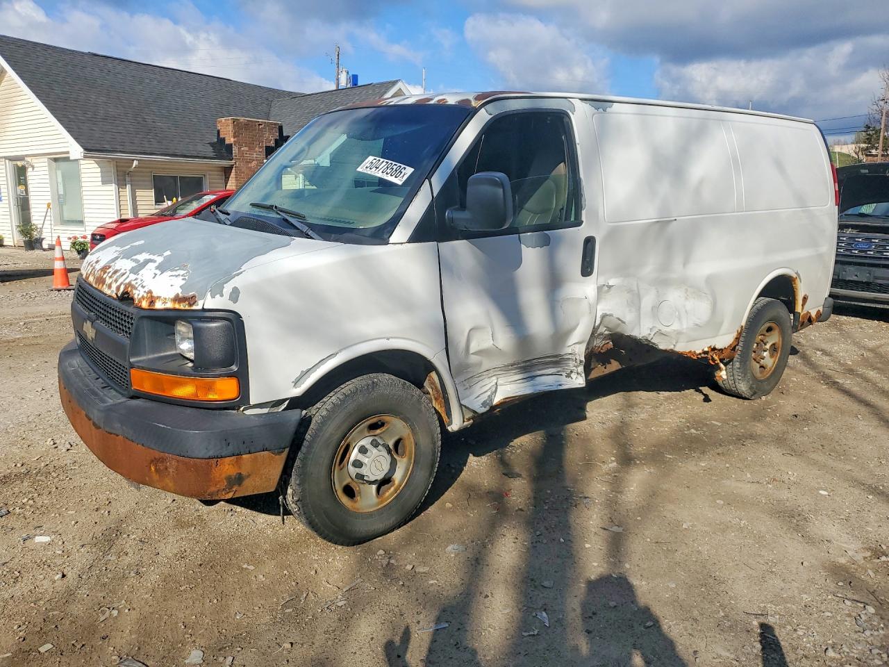 2007 CHEV Express VIN 1GCGG25V271241508 photo 1