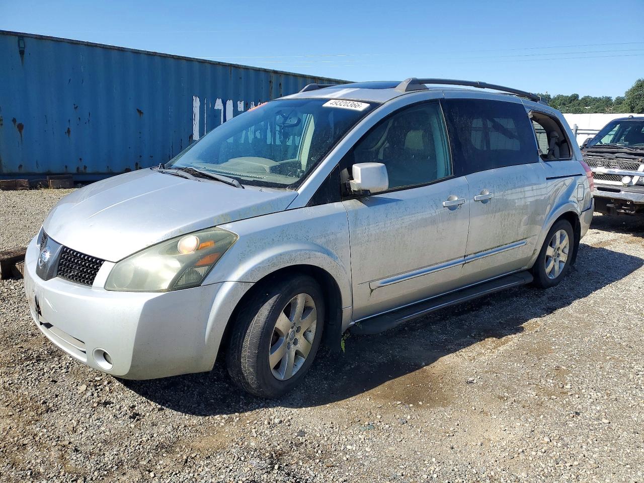 2004 Nissan Quest VIN 5N1BV28U44N347123 photo 1
