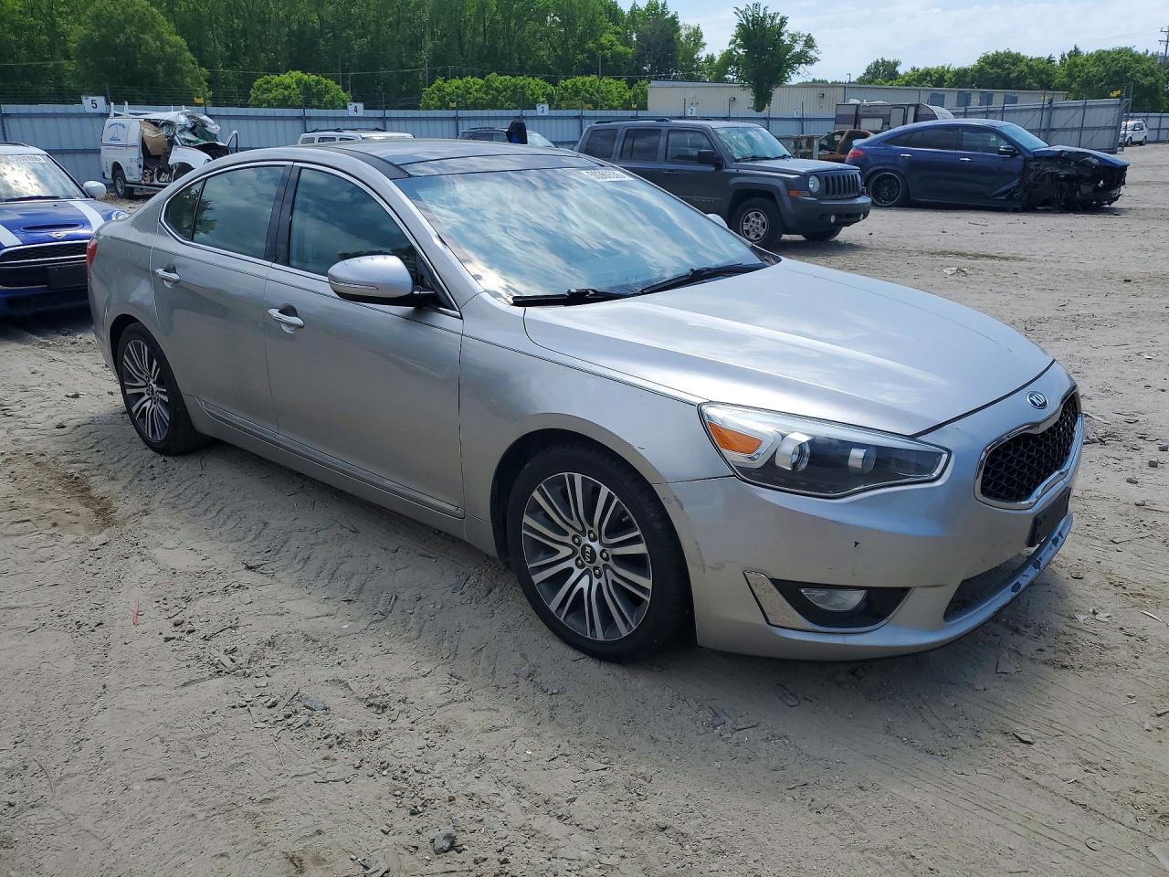2014 Kia Cadenza VIN KNALN4D76E5153132 photo 4