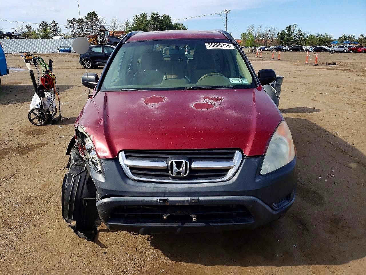 2004 Honda Crv VIN JHLRD68424C011966 photo 5