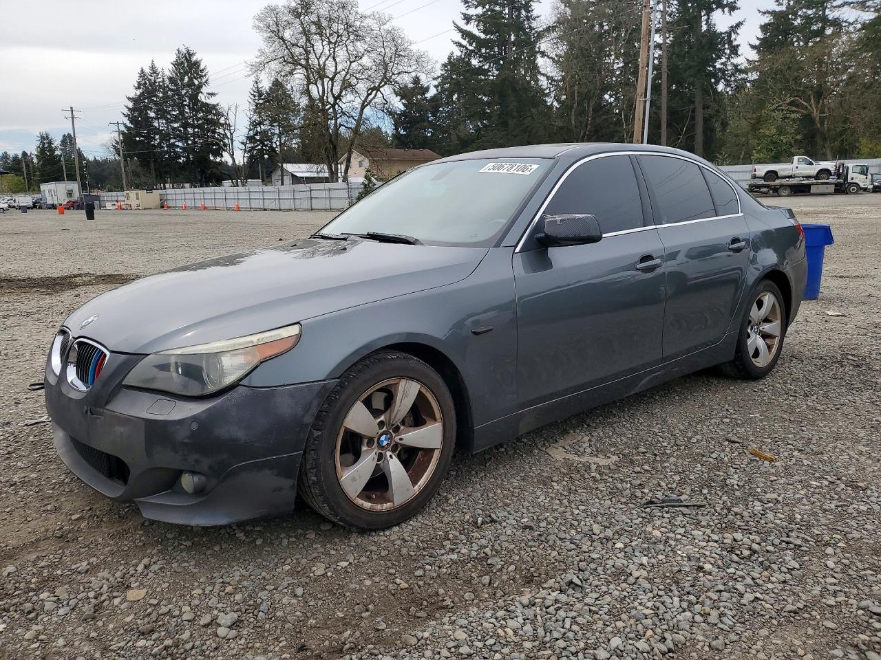 2007 BMW 5 series VIN WBANE53517CW61425 photo 1