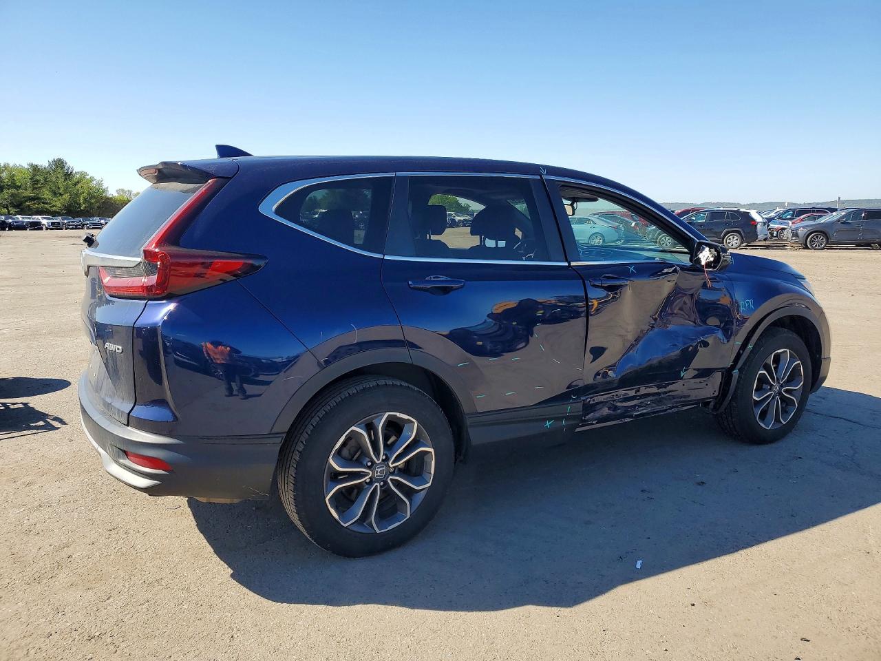 2022 Honda Crv VIN 2HKRW2H81NH608132 photo 3