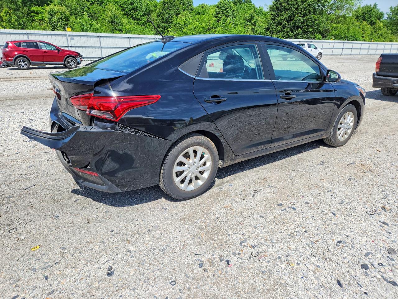 2022 Hyundai Accent VIN 3KPC24A63NE163001 photo 3