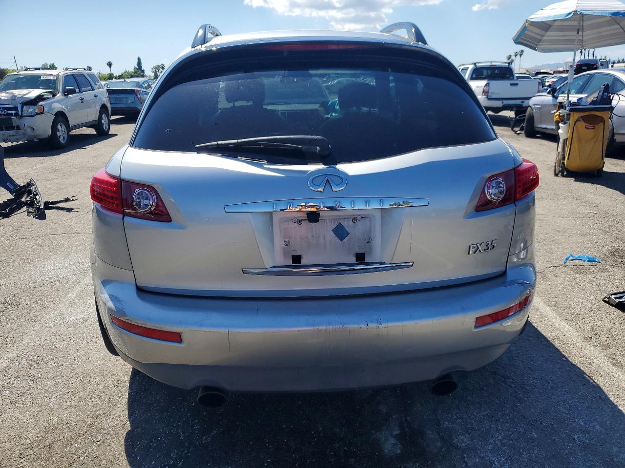 2003 Infiniti Fx35 VIN JNRAS08U93X000077 photo 6