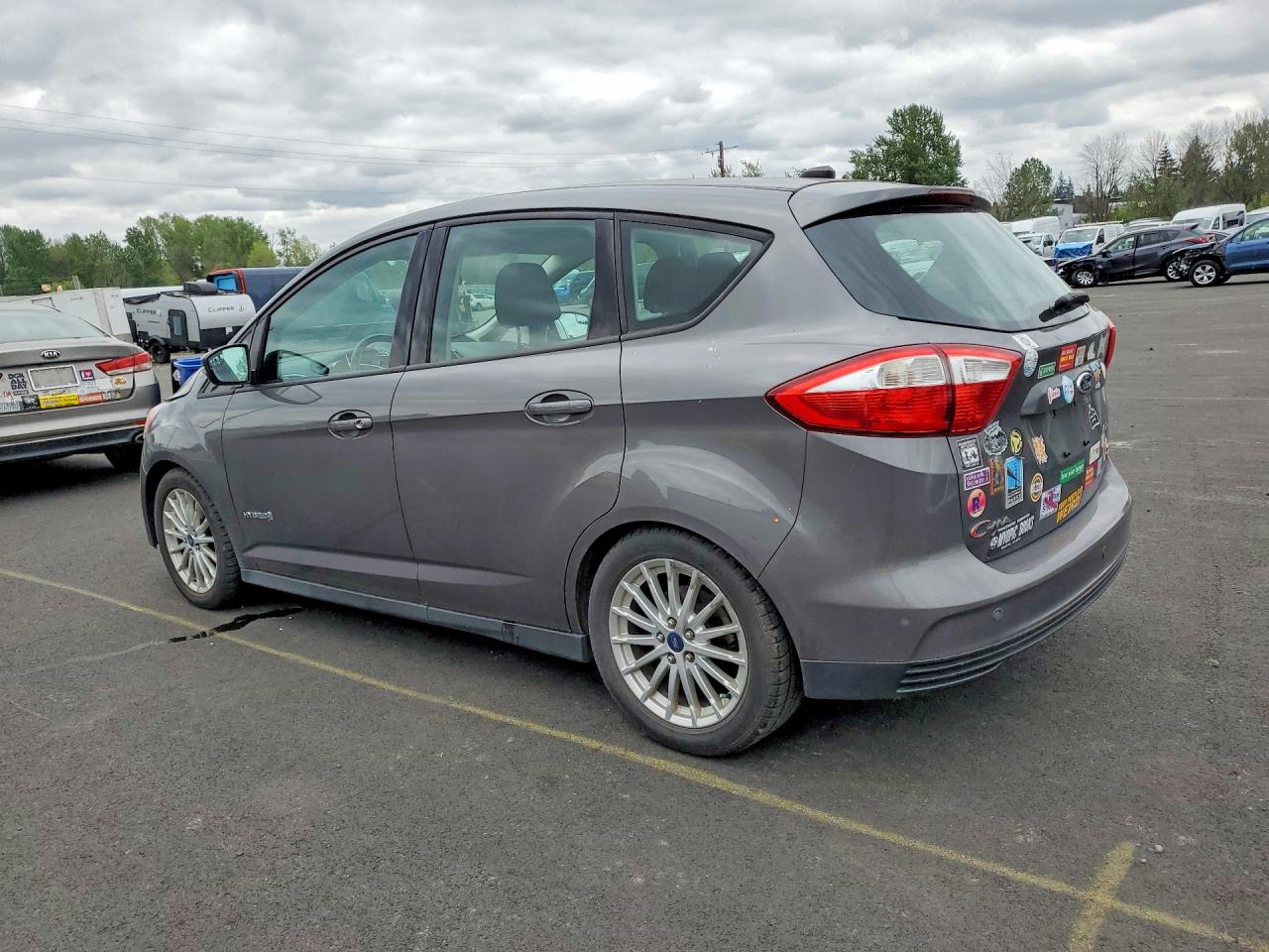 2013 FORD Cmax VIN 1FADP5AUXDL500818 photo 2