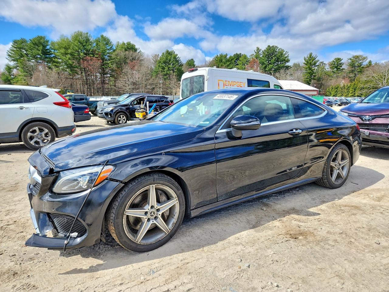 2018 Mercedes-Benz C class VIN WDDWJ4KB7JF738377 photo 1