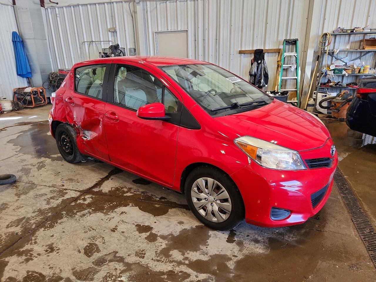 2014 Toyota Yaris VIN JTDKTUD39ED589321 photo 4