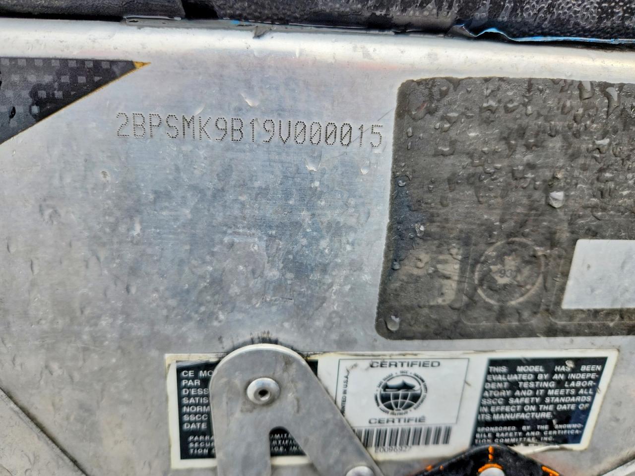 2009 SKID Mx z x 120 VIN 2BPSMK9B19V000015 photo 10