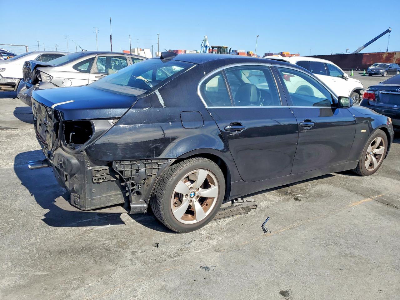 2007 BMW 5 series VIN WBANE53557CW63694 photo 3