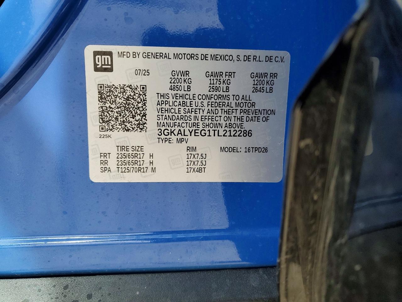2026 GMC Terrain VIN 3GKALYEG1TL212286 photo 12