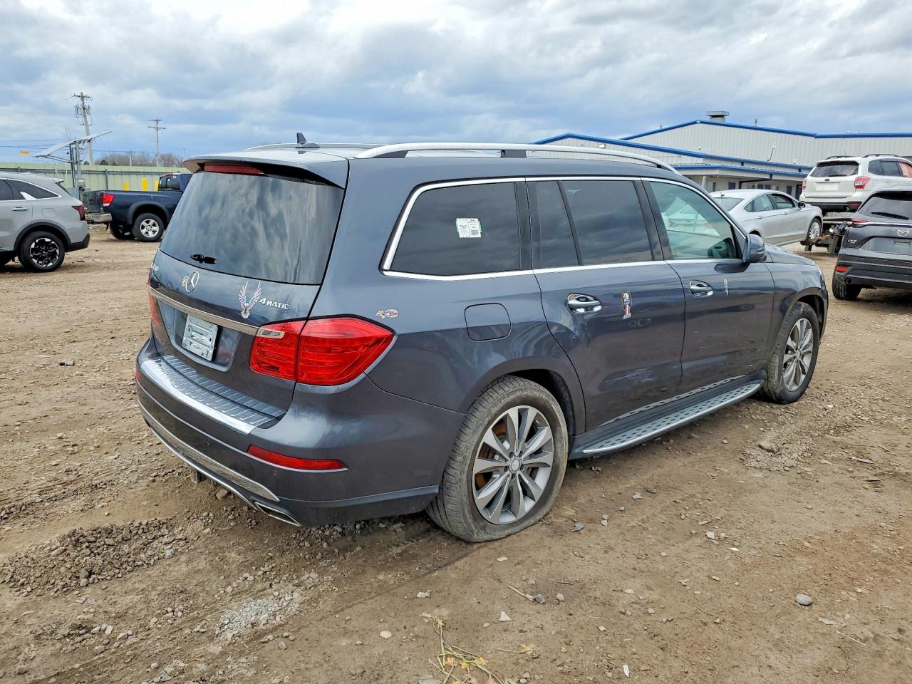 2014 Mercedes-Benz Gl-class VIN 4JGDF7CE9EA346304 photo 3