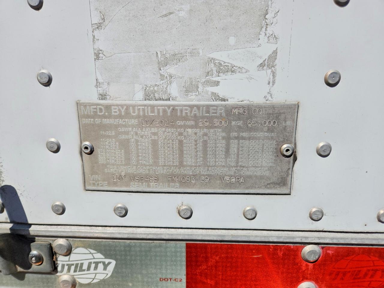 2015 UTILITY Reefer tra VIN 1UYVS2488FM408339 photo 10