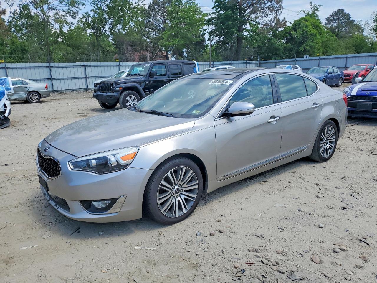 2014 Kia Cadenza VIN KNALN4D76E5153132 photo 1