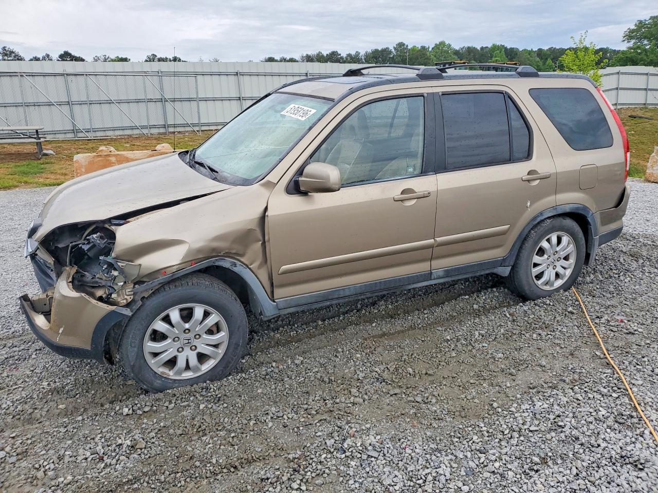 2005 Honda Crv VIN JHLRD78965C002237 photo 1