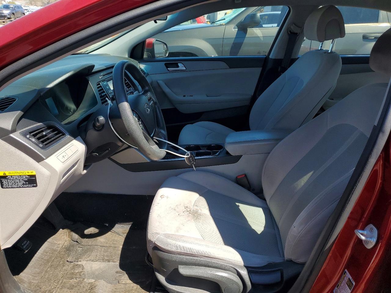 2015 HYUN Sonata VIN 5NPE24AF9FH078587 photo 7