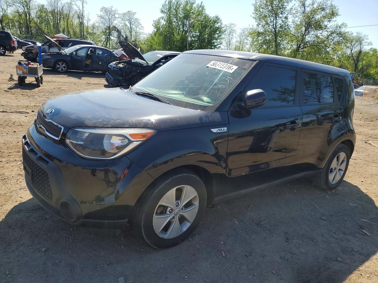 2016 Kia Soul base VIN KNDJN2A22G7383054 photo 1