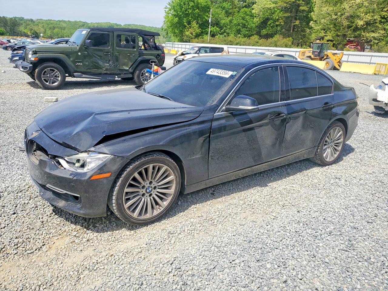 2013 BMW 3 series VIN WBA3A5C57DF355259 photo 1