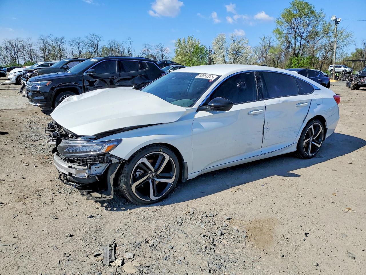 2021 HONDA Accord VIN 1HGCV1F45MA023726 photo 1