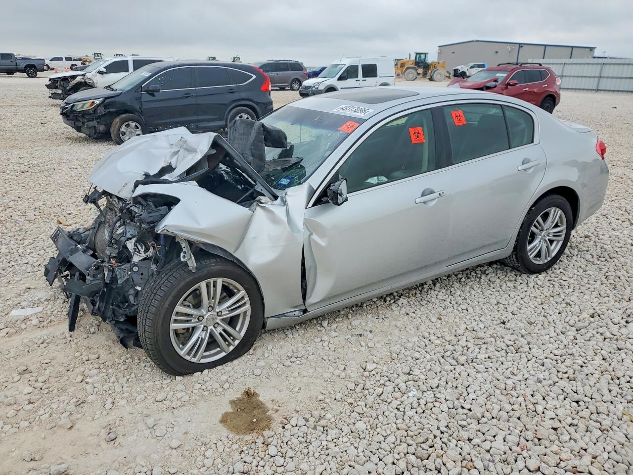 2013 Infiniti G37 VIN JN1CV6AR2DM764965 photo 1