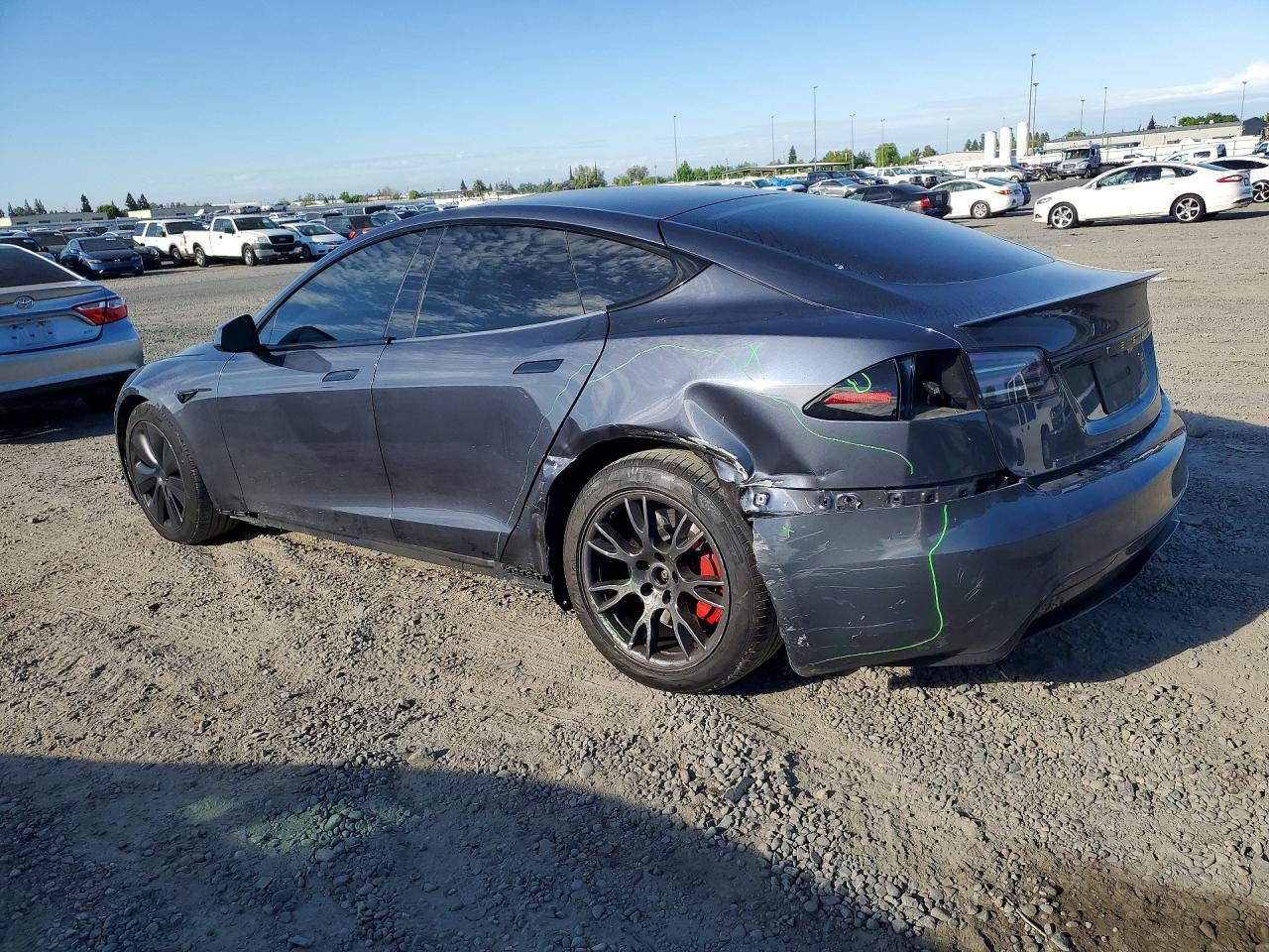 2023 Tesla Model s VIN 5YJSA1E62PF522519 photo 2