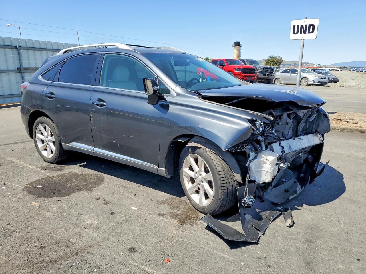 2010 Lexus Rx350 VIN 2T2ZK1BA4AC012443 photo 4