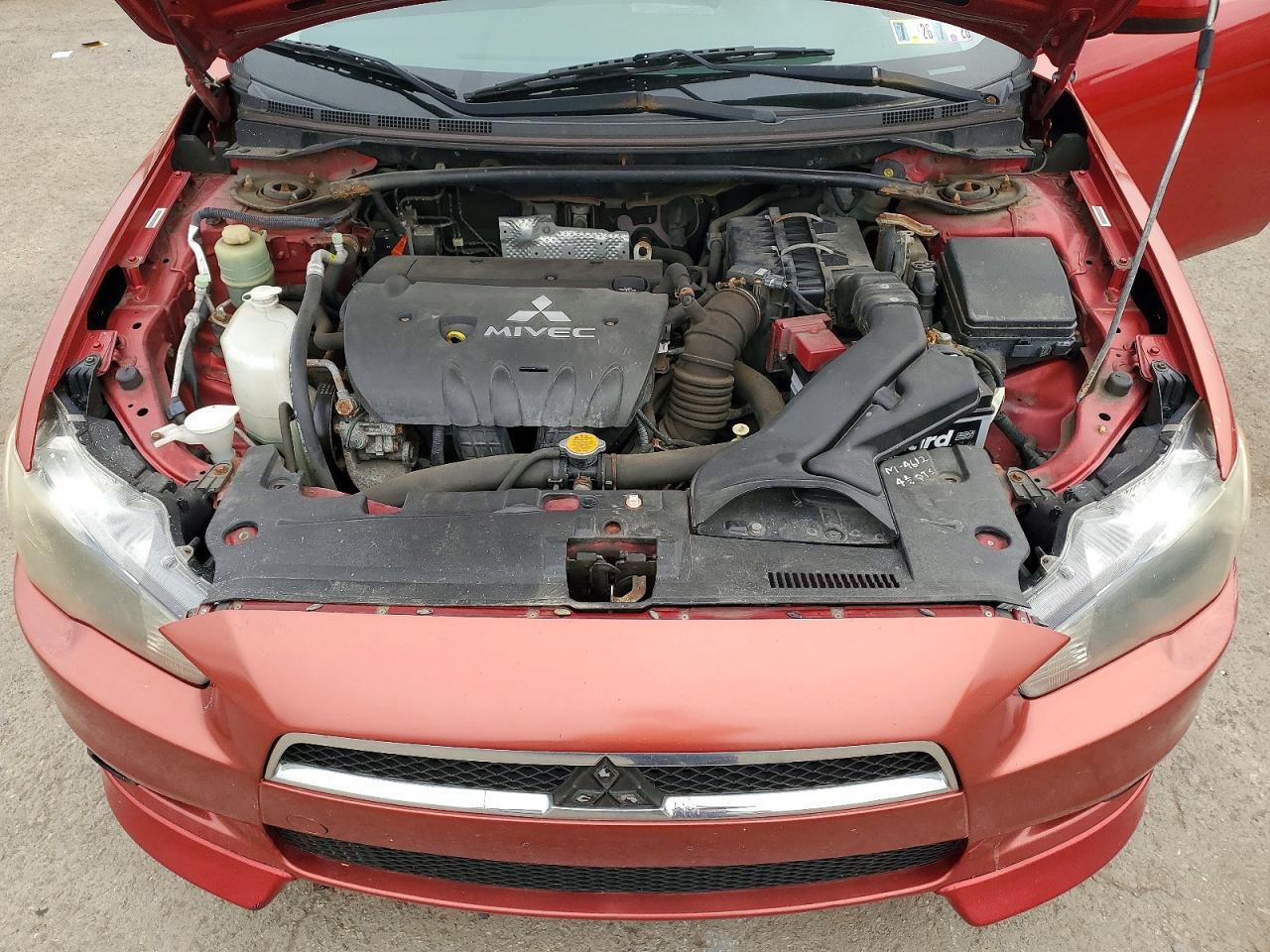 2008 Mitsubishi Lancer VIN JA3AU86UX8U013228 photo 11