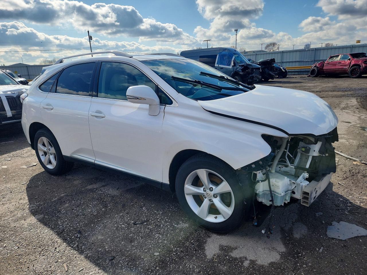 2012 Lexus Rx350 VIN 2T2BK1BA0CC126055 photo 4