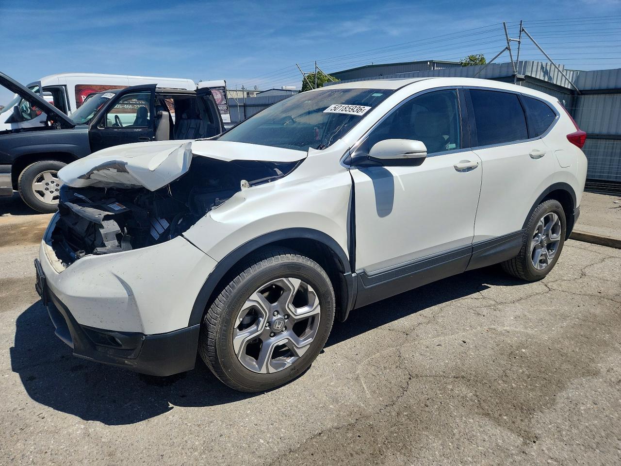 2018 Honda Crv VIN 2HKRW2H88JH651053 photo 1