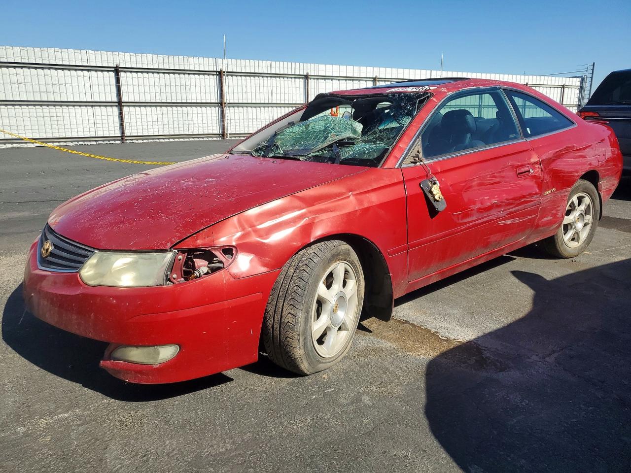 2003 TOYOTA Camry sola VIN 2T1CF28P13C602781 photo 1
