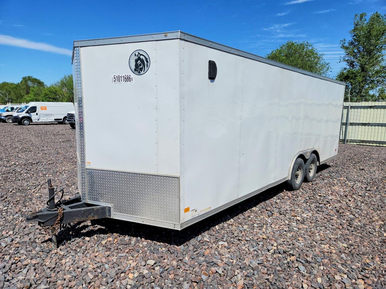 2023 DARKHORSE CARGO DHW8.5X22TA52 ENCLOSED CARGO TRAILER VIN 7LZBE2229PW110502 photo 2