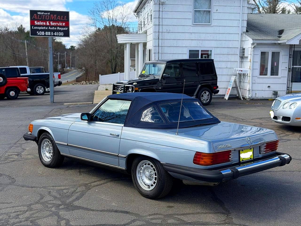1982 Mercedes-Benz Sl-class VIN WDBBA45A5CB018645 photo 3