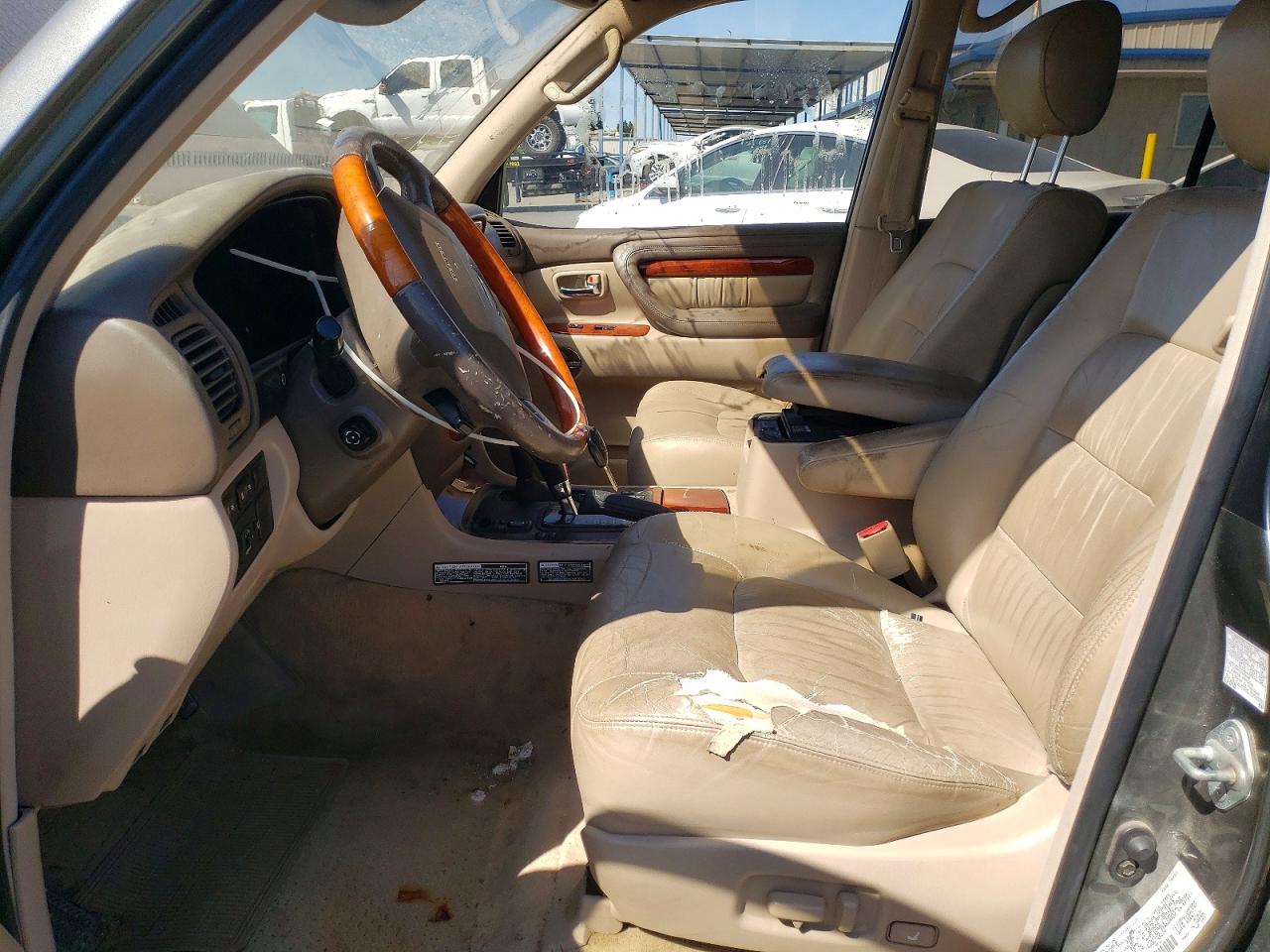2002 Lexus Lx 470 bas VIN JTJHT00W023516940 photo 7