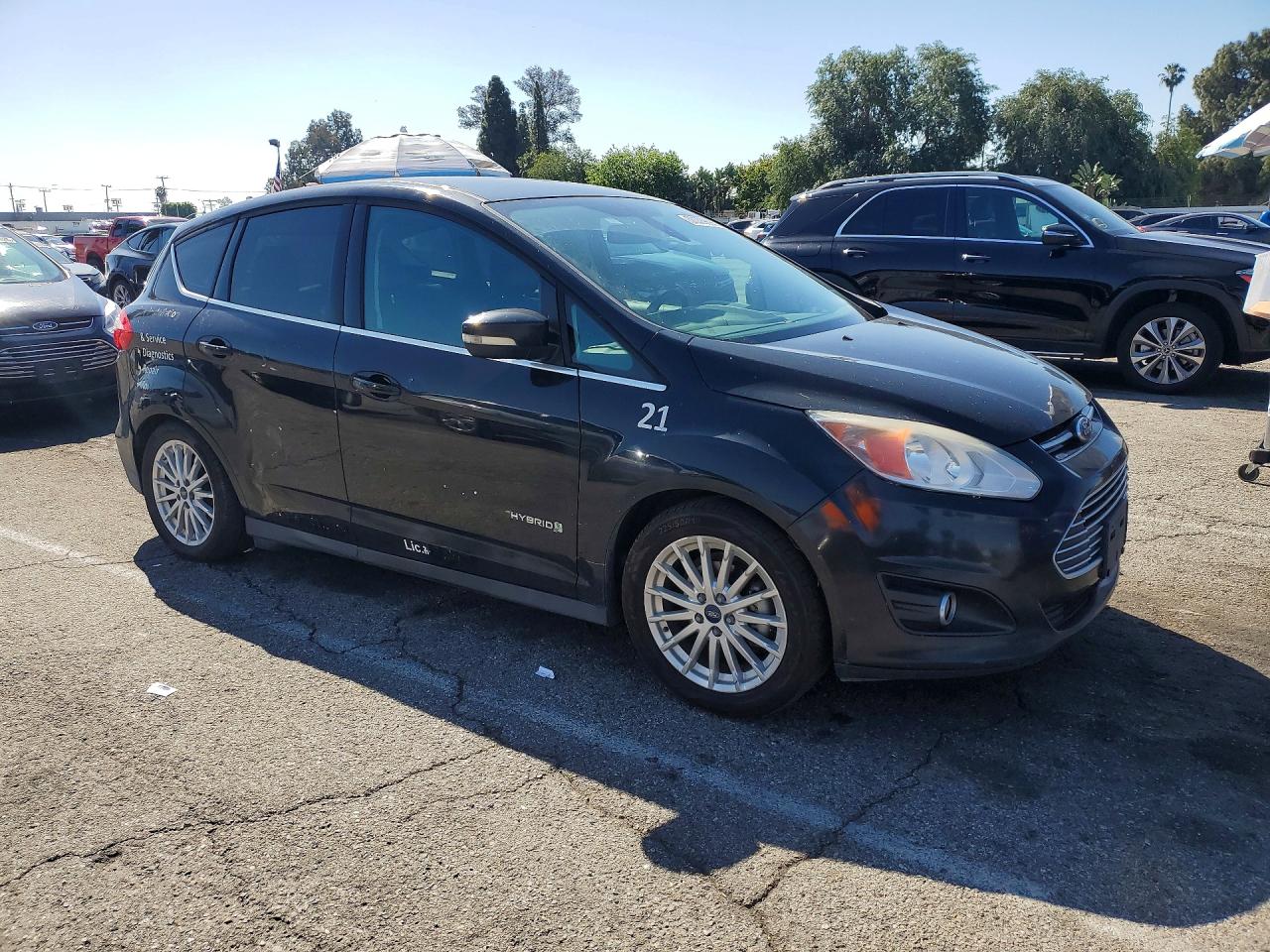 2015 Ford Cmax VIN 1FADP5BU5FL123042 photo 4