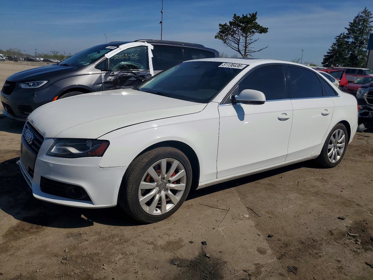 2011 Audi A4 VIN WAUFFAFL2BN044259 photo 1