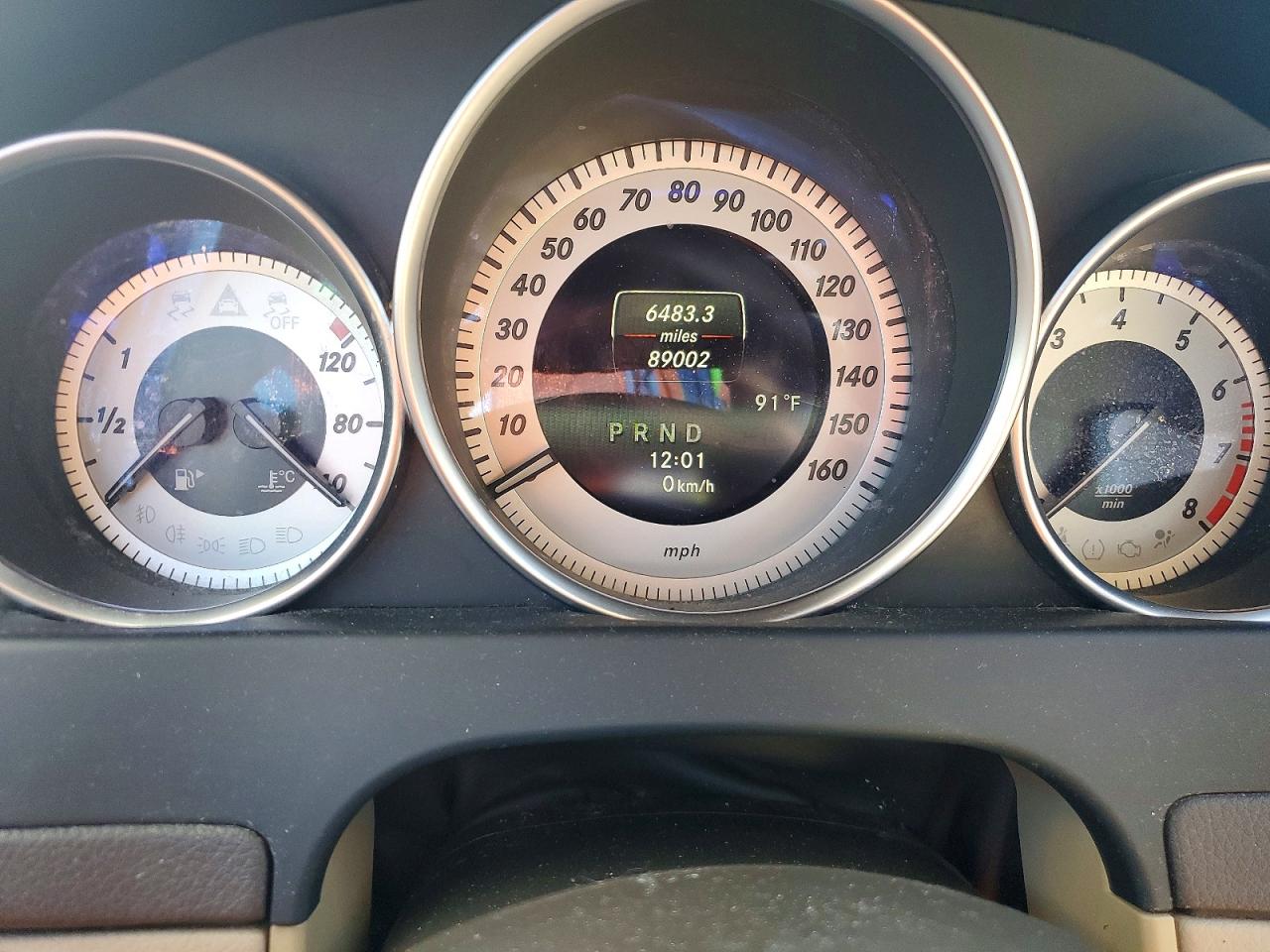 2014 Mercedes-Benz C class VIN WDDGF4HBXEA932708 photo 9