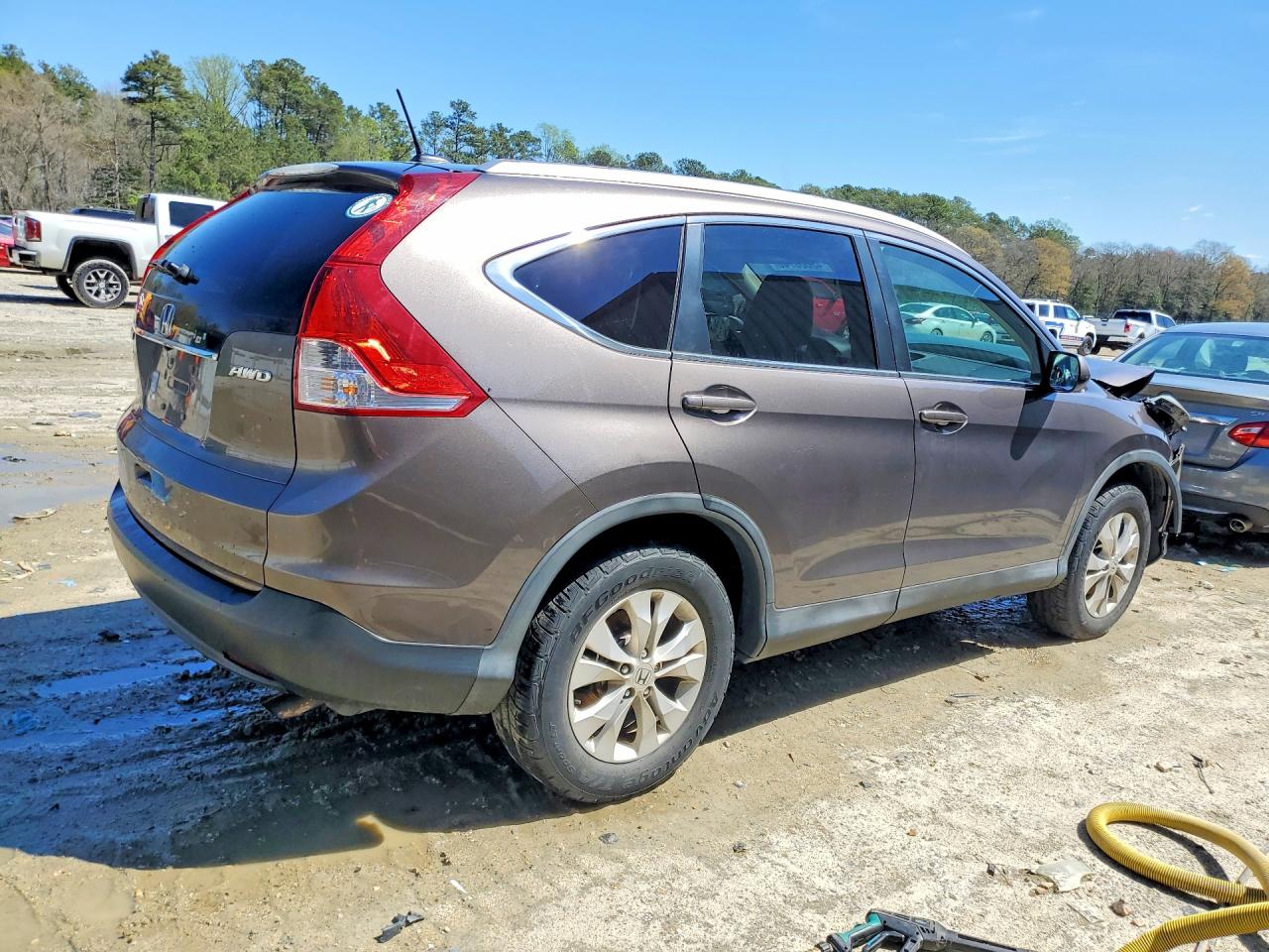 2014 Honda Crv VIN 2HKRM4H76EH701589 photo 3