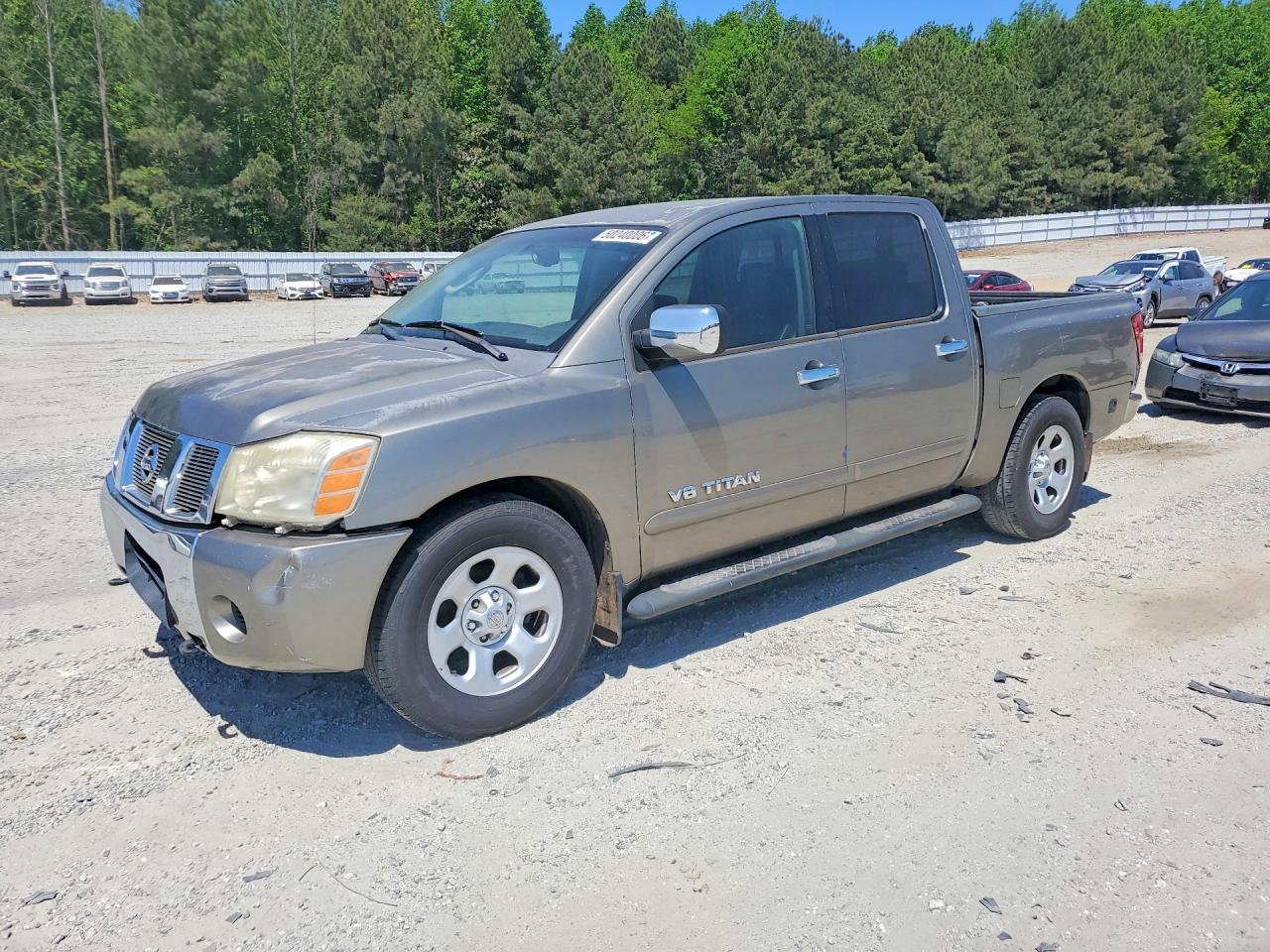 2007 Nissan TITAN VIN 1N6BA07A27N244165 photo 1