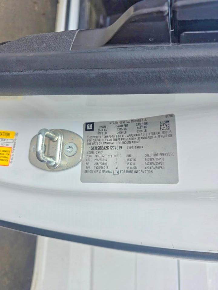 2016 CHEV Colorado VIN 1GCHSBEA2G1277019 photo 10
