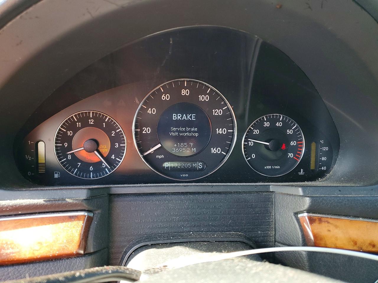 2005 Mercedes-Benz E-class VIN WDBUF65J05A697254 photo 9
